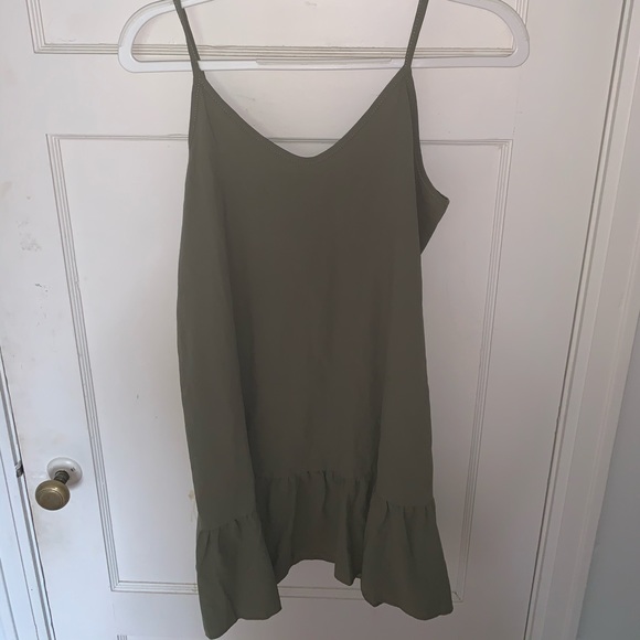 Dresses & Skirts - Dark Army Green Sheath Dress